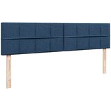  Otomanski krevet s madracem i LED plavi 180x200cm od tkanine | shoptok.hr