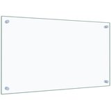  Kuhinjska zaštita od prskanja prozirna 70x40 cm kaljeno staklo | Eponuda.ba
