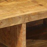 vidaXL Stenska TV omarica 60x30x19 cm trden robusten mangov les | Shoptok.si