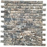 x Mozaik plo&scaron;čice MOS BRICK 185 (30,5 x 30,5 cm, rjava) cene