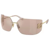 Miu Miu 0MU 54YS ZVN20F Gold