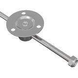  Užitna šipka za šarku 12 pcs Srebrno 190 mm Metal | shoptok.hr