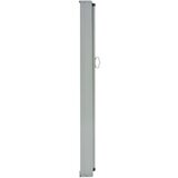 vidaXL Uvlačiva bočna tenda za terasu 120 x 300 cm siva | shoptok.hr