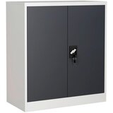 MID.YOU ARHIVSKA OMARA antracit, bela | Shoptok.si