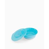 Twistshake Kid's Bowl skledica s pokrovčkom Blue 6 m+ 520 ml Cene