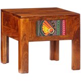 vidaXL Noćni ormarić 40x40x36 cm puno drvo bagrem | shoptok.hr
