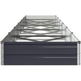  Povišeni vrtni krevet Antracit 600 x 80 x 24 cm | shoptok.hr