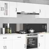 Kuhinjski zaštita 2 pcs Tamno siva 110 x 40 cm