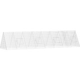  Kavez za piliće Srebrno 430 x 100 x 85 cm Cinkani čelik | shoptok.hr