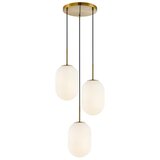  Visilica na sajli ALIAS 3xE14/40W/230V zlatna | Eponuda.com