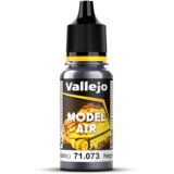 Vallejo Model Air 073 Black Metal Cene
