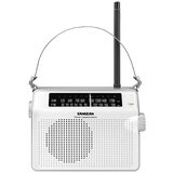 Sangean PR-D6 W hordozható táskarádió, fehér | shoptok.hr