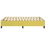  Okvir kreveta bez madraca zeleni 140x190 cm od tkanine | shoptok.hr