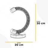 Lesnina XXXL NAMIZNA LED-SVETILKA CLOTILDE 20/20/30 cm | Shoptok.si