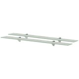  Zidne police 2 kom staklene 90 x 20 cm 8 mm | Eponuda.com