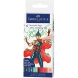  Pitt artist 6boja Comic Colouring Faber-Castell 267196 sortirano blister | Shoptok.si