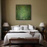  Slika - Gustav Klimt – The Sunflower 80x80 U crnom drvenom okviru | shoptok.hr
