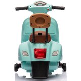  Skuter Vespa na akumulator sa sjedištem od eko kože i naslonom - tirkizni | shoptok.hr