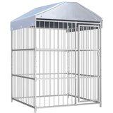 vidaXL Vanjski kavez za pse s krovom 150 x 150 x 200 cm | shoptok.hr