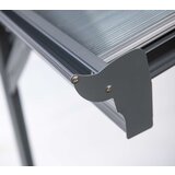 WESTMANN aluminijska nadstrešnica za automobile s okruglim lukom Bergen 15 m2 (3x5 m) | BRANDED IN GERMANY | shoptok.hr