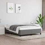vidaXL Okvir za krevet tamnosivi 140x200 cm od tkanine Cijene