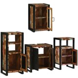 vidaXL Komplet pohištva za kopalnico 4 pcs Trden recikliran les | Shoptok.si