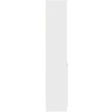 vidaXL Visoka omara bela 70x35x180 cm inženirski les | Shoptok.si