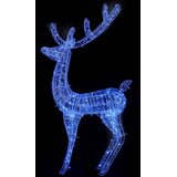  XXL akrilni božićni sobovi 250 LED 2 kom 180 cm plavi Slike