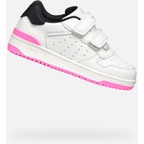 Geox White Girls Washiba Sneakers - Girls | Shoptok.si