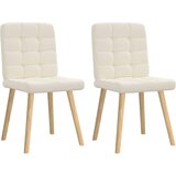 Maison Chic Jedilni stoli - Vzorci stoli 2 kosa platno A48, (22031876) | Shoptok.si