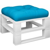  Jastuk za palete plavi 50 x 50 x 12 cm od tkanine | shoptok.hr