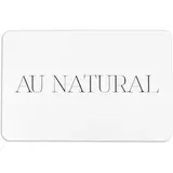 Artsy Doormats Bijela kupaonska prostirka 39x60 cm Au Natural -