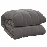 vidaXL Obtežena odeja siva 155x220 cm 11 kg blago, (20823635) Cene