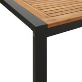  Vrtni stol s U-nogama 200 x 90 x 75 cm od masivnog drva bagrema | Eponuda.ba