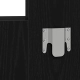  Toaletni stol s ladicama Crna 83 x 40 x 70 cm Konstruirano drvo | shoptok.hr
