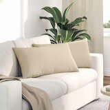  Jastučići za sofu 2 pcs Krema 80 x 40 cm tkanina | Eponuda.com