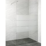 AQUAART Tuš stena Vetro Linea (140 x 200 cm, steklo: 8 mm, z nosilcem 70-120 cm) | Shoptok.si