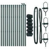  Stup za ogradu Zelena 0,8 x 25 m (mreža 60 x 60 mm) Čelik | shoptok.hr