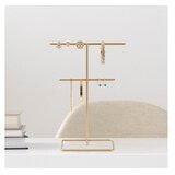 WALLXPERT Držač za nakit TK-004, 15x30 cm, Zlatna boja | Eponuda.ba