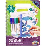 Disney Stitch Set za pisanje i brisanje 40 stranica i 5 flomastera | shoptok.hr