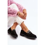 Boto Women's Embellished Black Loafers Dananei | shoptok.hr