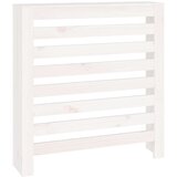  Pokrov za radijator bijeli 79,5 x 19 x 84 cm masivna borovina | shoptok.hr