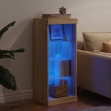  Komoda s LED svjetlima boja hrasta sonome 41x37x100 cm | Eponuda.com