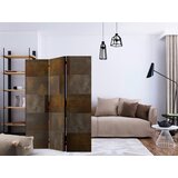 Artgeist PARAVAN 135/172/3 cm zlate barve, temno rjava | Shoptok.si