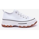 EVENTO PE1 Low Women's Sneakers On Platform White Aradwin | Eponuda.ba