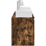  Set ormarića za kupaonicu 3 kom. Dimljeni hrast Smeđa 49,5 x 41 x 62,5 cm | Shoptok.si