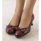 Gemre Red pumps with a bow Repina | ePonuda.com