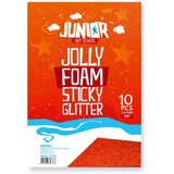 Junior jolly Stiky Foam, eva pena samolepljiva, A4, 10K, odaberite nijansu Crvena Cene
