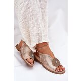S. BARSKI Shimmering Women's Sandals With Decorative Detail S.Barski | Eponuda.ba