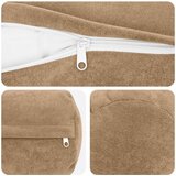  Presvlaka za jastuk 6 pcs HEERLEN Sivosmeđa Ø 15 x 40 cm | shoptok.hr